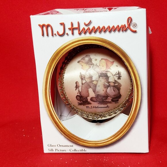 MJ Hummel 2006 Hansel & Gretel Have The Sun In Your Heart Glass Silk Bulb Christ - Picture 1 of 14